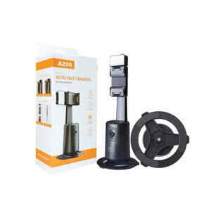 Wireless‎ 360°Rotation Auto Face Tracking Gimbal  Stabilizer AI Recognition A200